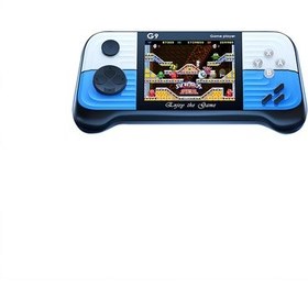 Resim Schitec G9 Retro 3.0 İnç Tv Bağlanan 2.joystickli Oyun Konsolu Mavi 666 Klasik Oyunlar 