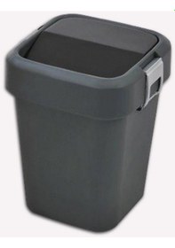 Resim Motek 8 Litre Hassas Kapaklı Çöp Kovası 001 