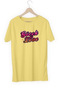 Resim Göcekspor Göcek Is Love Renkli Unisex Spor T-shirt 