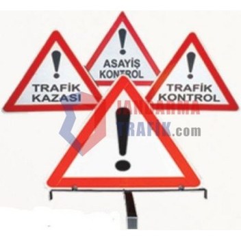 Dikkat Levhası. Seyyar Ayaklı