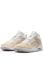 Resim Nike Jordan Spizike Low Erkek Beyaz Basketbol Ayakkabısı 