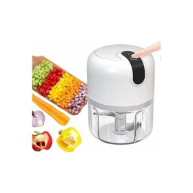 Resim MiraLive Rondo Doğrayıcı 250 ml Taşınabilir USB Şarjlı Pratik El Rondo Blender 
