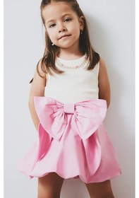 Resim Defacto Kız Bebek Beli Lastikli Poplin Etek F5797a525smpn82 Pembe 