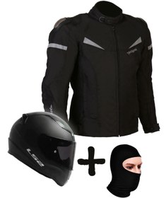 Resim LS2 Prohel Colombıa Mont Siyah Rapid Mat Siyah Kask Prohel Balaklava 