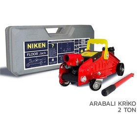 Resim Carmind Arabalı Tekerlekli Araç Krikosu 2 Ton 