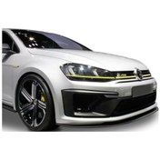 Resim Volkswagen Golf 7 (2012-2016) R400 Ön Tampon Altı Lip (Plastik) 