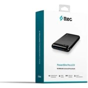 Resim ttec PowerSlim LCD 10.000 mAh PD 20W Taşınabilir Şarj Aleti \u002F Powerbank USB-C Giriş\u002FÇıkış 2BB185S 