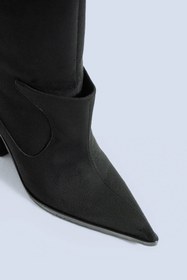 Resim Tacchi Cavalier Siyah Süet Çizme 75 