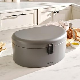 Resim Karaca Mensa Ekmek Kutusu Gri 