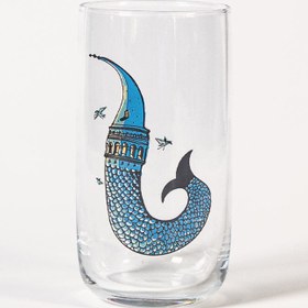 Resim Ejder Kule Rakı Suyu Bardağı 