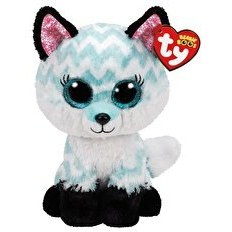 Resim Ty Beanie Boo Atlas Aqua Chevron Tilki 24 cm. 