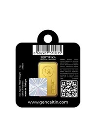 Resim 24 Ayar Külçe Altın - 1 Gram 