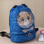 Resim Lanqingling Seyahat Karikatür Yüzme Çantası Büyük Kapasiteli Kuru ve Islak Ayırma Çantası Çok Işlevli Su Geçirmez Banyo Çantası Seyahat Spor Saklama Çantası (Yurt Dışından) 