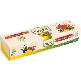 Resim Noura Natural Bardak Poşet Limonlu Yeşil Çay 25'li 