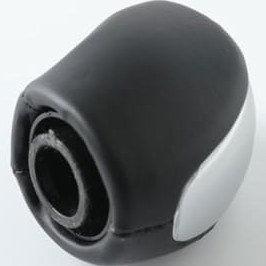 Resim Dişli Kapağı Kol Çubuğu Güvenilir Değiştirme Sorunsuz Vites Değişiklikleri İçin Kolay Kurulum ABS Hız Manuel Vites Topuzu Kafası, Siyah harfler 