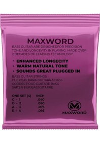 Resim Maxword Gt-bass Kaliteli Bas Gitar Teli 1 Takım Set 