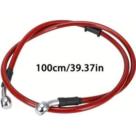 Resim Hightower Jfg Racıng 43.31inch Örgü Çelik Hidrolik Fren Debriyaj Radyatör Yağ Soğutucu Hortumu 