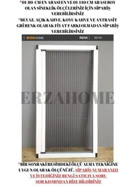 Resim Plise Sineklik Pileli Sürgülü Pencere Sinekliği Akordiyo 