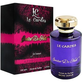 Resim Le Cardes Sentier De Nuit Aphrodisiac Kadın Parfüm Extrait De Parfum 100 ML 