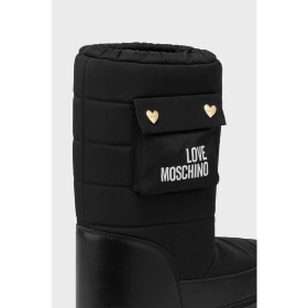 Resim Love Moschino Logolu Kapitone Cep Detaylı Kar Botu Bayan Kar Botu JA24452G0NISL000 