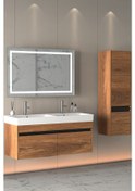 Resim Venti 120 Cm Banyo Dolabi (Boy Dolap Dahil) Çok Renkli 