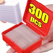 Resim Güçlü Yapışma Duvar Stickerı Yeniden Kullanılabilir Çift Taraflı Yapışkan Bant İz Bırakmayan Balon Şeffaf Nano Ev Geliştirme 