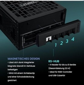 Resim Li Rs1200g Siyah 1200w 80+ Atx Power Supply G9p.rs1200g.bh00.eu 