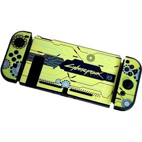 Resim Jzcat Nintendo Switch Bölünmüş Kılıf Oyun Teması Renkli Kılıf Sert Kılıf-a102 