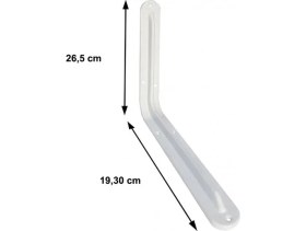 Resim TeknoKapsül Raf Altı 8X10 mm Beyaz 