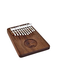 Resim Meinl Sonic Energy Kl1001tol Solid Tree Of Life C Major 10 Note Kalimba Black Walnut 