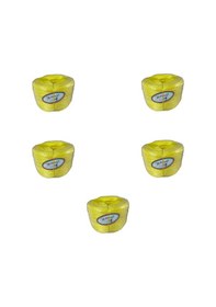 Resim Favori İp Halat Fh03 Pp Naylon Burgulu Örgü Çamaşır İpi - Sarı - 100 Metre - 5 Adet Diğer 