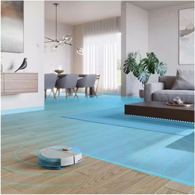 Resim Philips Homerun 7000 Serisi Aqua Robot Süpürge Beyaz 