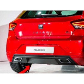 Resim Universal Seat Ibiza Arka Difüzör Arka Tampon Çift Egzoz Çıkışlı Abs 2017 Sonrası 