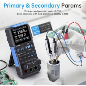 Resim Fnirsi Lc1020e Yüksek Hassasiyetli Elde Taşınabilir Dijital Köprü Lcr Esr Test Cihazı 