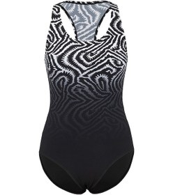 Resim Slazenger Sports Back Kadın Yüzücü Siyah Mayo 