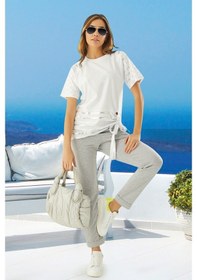 Resim Estee Line Kadın 2 Li Eşofman Takımı (537419109) Beyaz - Gri 