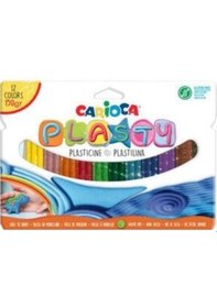 Resim Carioca Plasty Kurumayan Oyun Hamuru 150 Gr. 12 Renk 