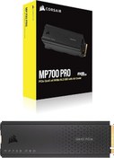 Resim CORSAİR MP700 PRO 1TB HAVA SOĞUTUCULU PCIe Gen5 x4 NVMe M.2 SSD Air Cooler 1 TB 