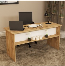 Resim KALENDER DEKOR MERKÜR-1 OFİS BÜRO MASASI TAKIMI MRK02 