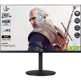 Resim Acer XV322QU 31,5" 165 Hz 1 Ms ( Hdmı+Display+Usb) Freesync Premium Qhd ( 2560 x 1440 ) Hdr 400 Oyuncu Monitör UM.JX2EE.P08 