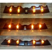 Resim Ducki Ford Ranger 2012-2018 Turuncu 4 Ledli Tavan Şapkası Kep (ABS Plastik) 