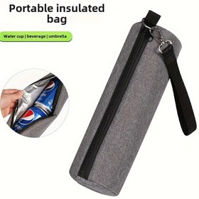 Resim Yeni Silindir Golf İzoleli Çanta Kamp Bira Soğutucu Uzun Tüp Taşınabilir İçecek Soğutucu Gıda Teması Olmayan 