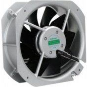 Resim 225X225X80 220V Ac Rulmanlı Metal Ball Kare Fan 