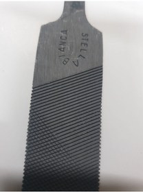 Resim Yarım Yuvarlak Balık Sırtı Eğe 10 İnç Kalın Diş 