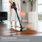 Resim Fakir Bolt X Plus Aqua 8472 Dikey Şarjlı Süpürge 