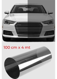 Resim Cam Filmi Siyah Amerikan Çizilmez Açık ton 100 CM x 4 M 