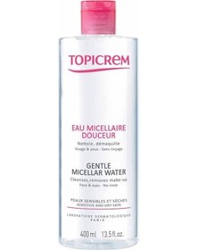 Resim Topicrem Gentle Micellar Water Face and Eyes 400 ML 