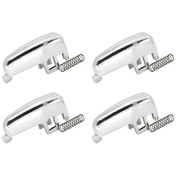 Resim Opel Mokka 2012 - 2018 4 Adet El Freni Düğmesi Anahtarı 42576667 Yedek Gümüş 