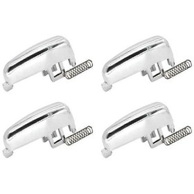 Resim Opel Mokka 2012 - 2018 4 Adet El Freni Düğmesi Anahtarı 42576667 Yedek Gümüş 