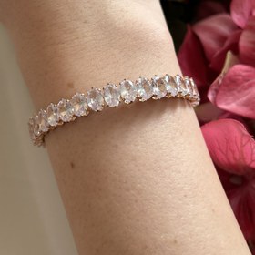 Resim Su Yolu Gold Kelepçe Bileklik 